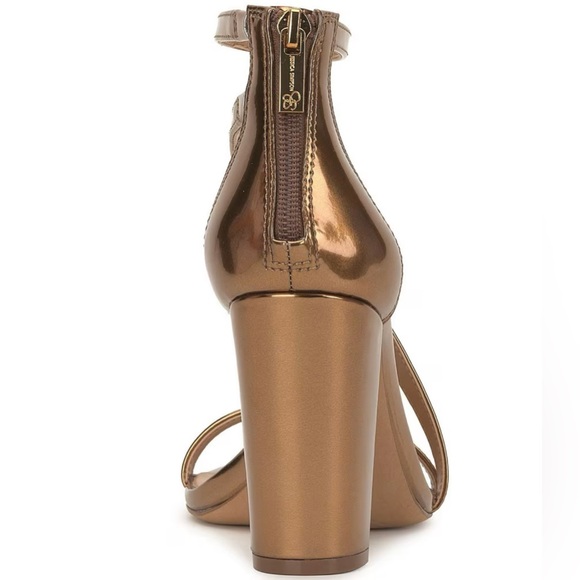 *BRAND NEW, NEVER WORN* Jessica Simpson Sloyan High Heel Sandal in Bronze - Picture 4 of 7